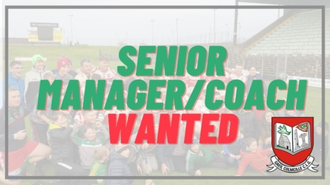 Senior Football Manager/Coach Wanted